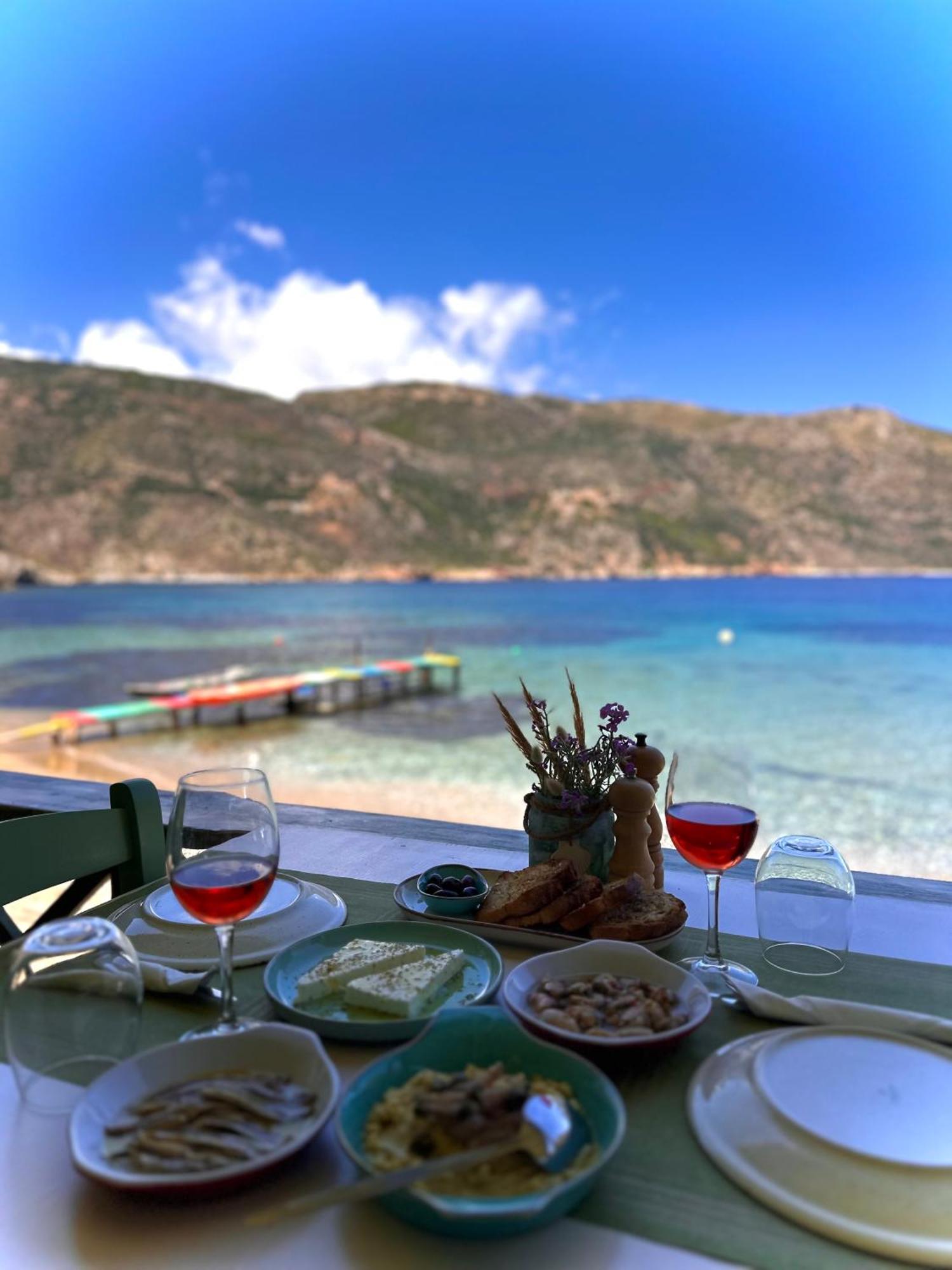 Akrotiri B&B Pórto Káyio Dış mekan fotoğraf
